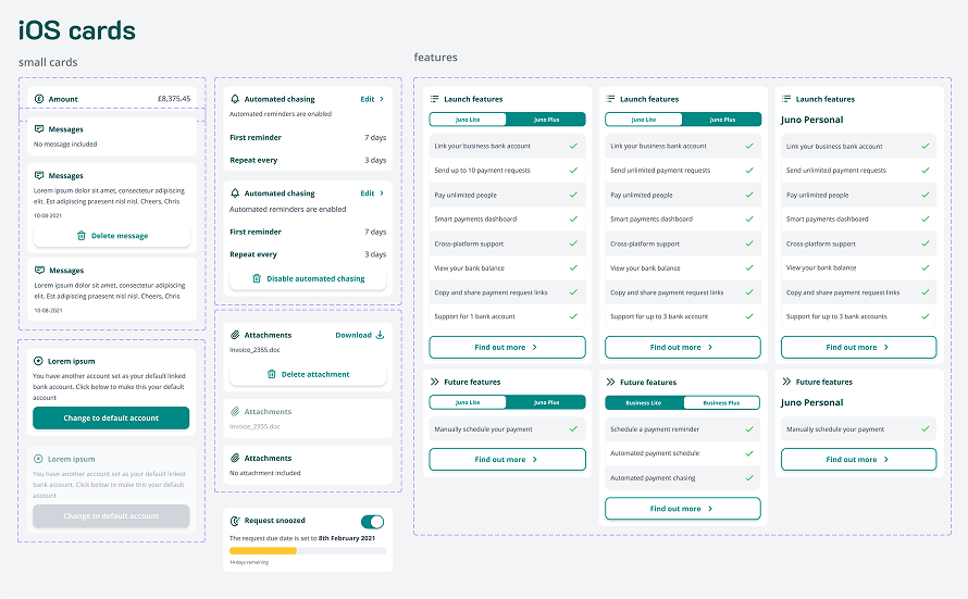 iOS design system